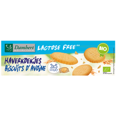Damhert Haverkoekjes bio lactosevrij 110.00 Gram