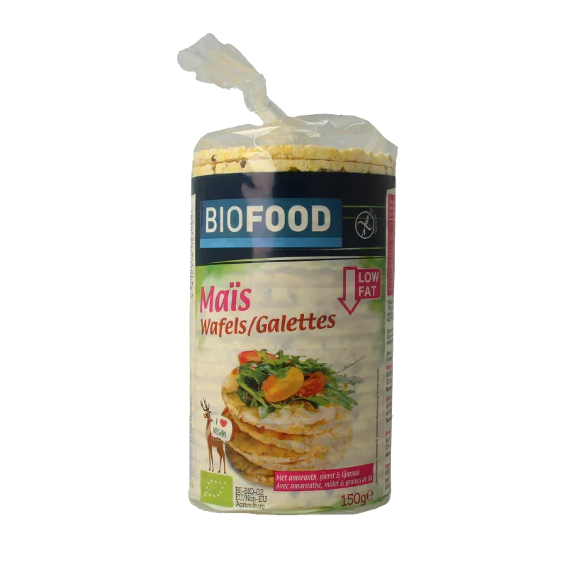 Biofood Maiswafels bio 150 Gram