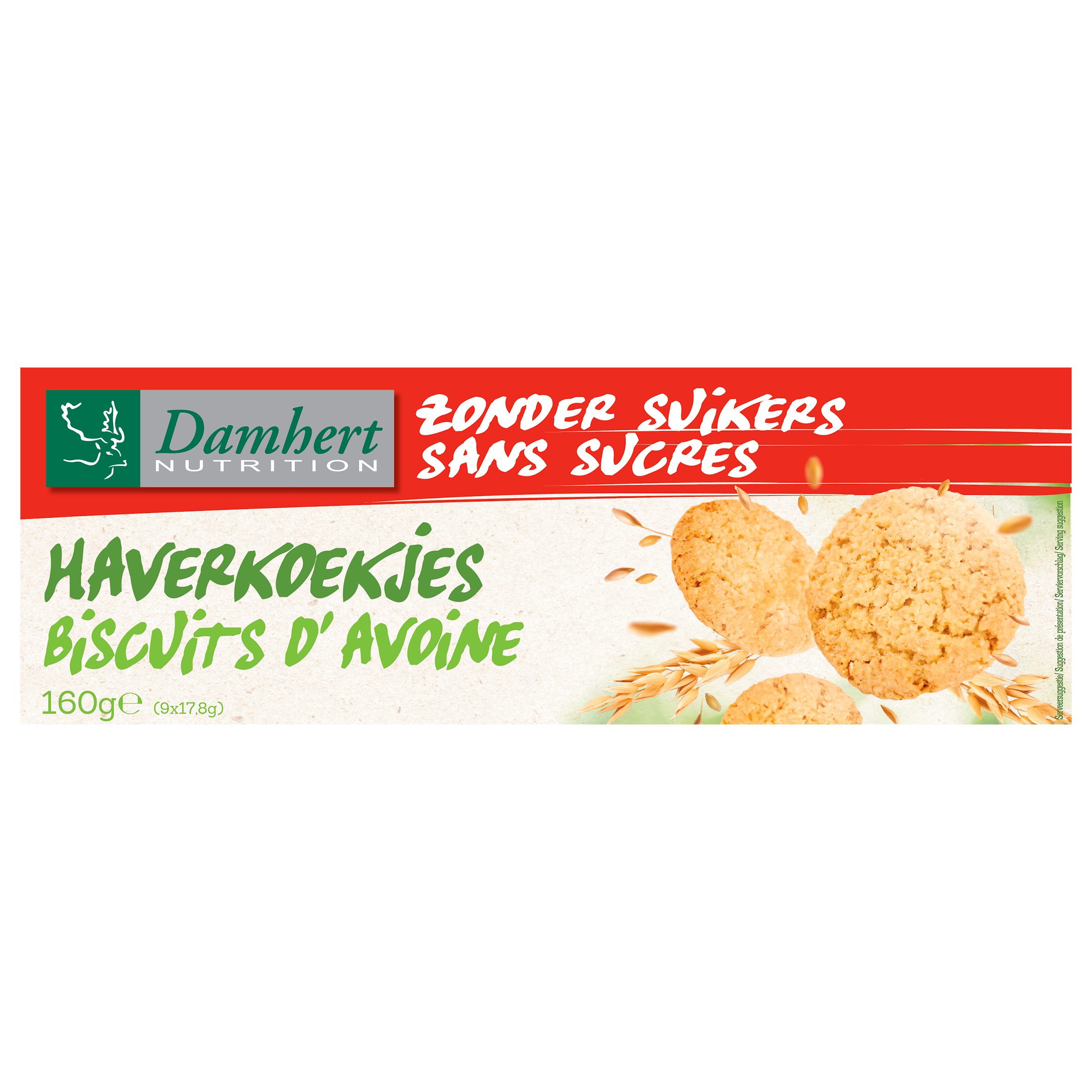 Damhert Haverkoekjes 160 Gram