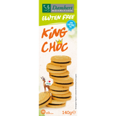Damhert King galletas de chocolate sin lactosa 140 gramos