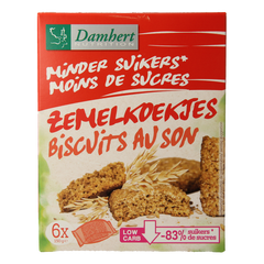 Damhert Zemelkoek minder suiker 150 Gram