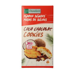 Damhert Kokoskoek chocolade low carb 110.00 Gram
