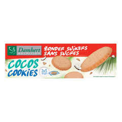 Damhert Cocos cookies zonder suikers 90 Gram
