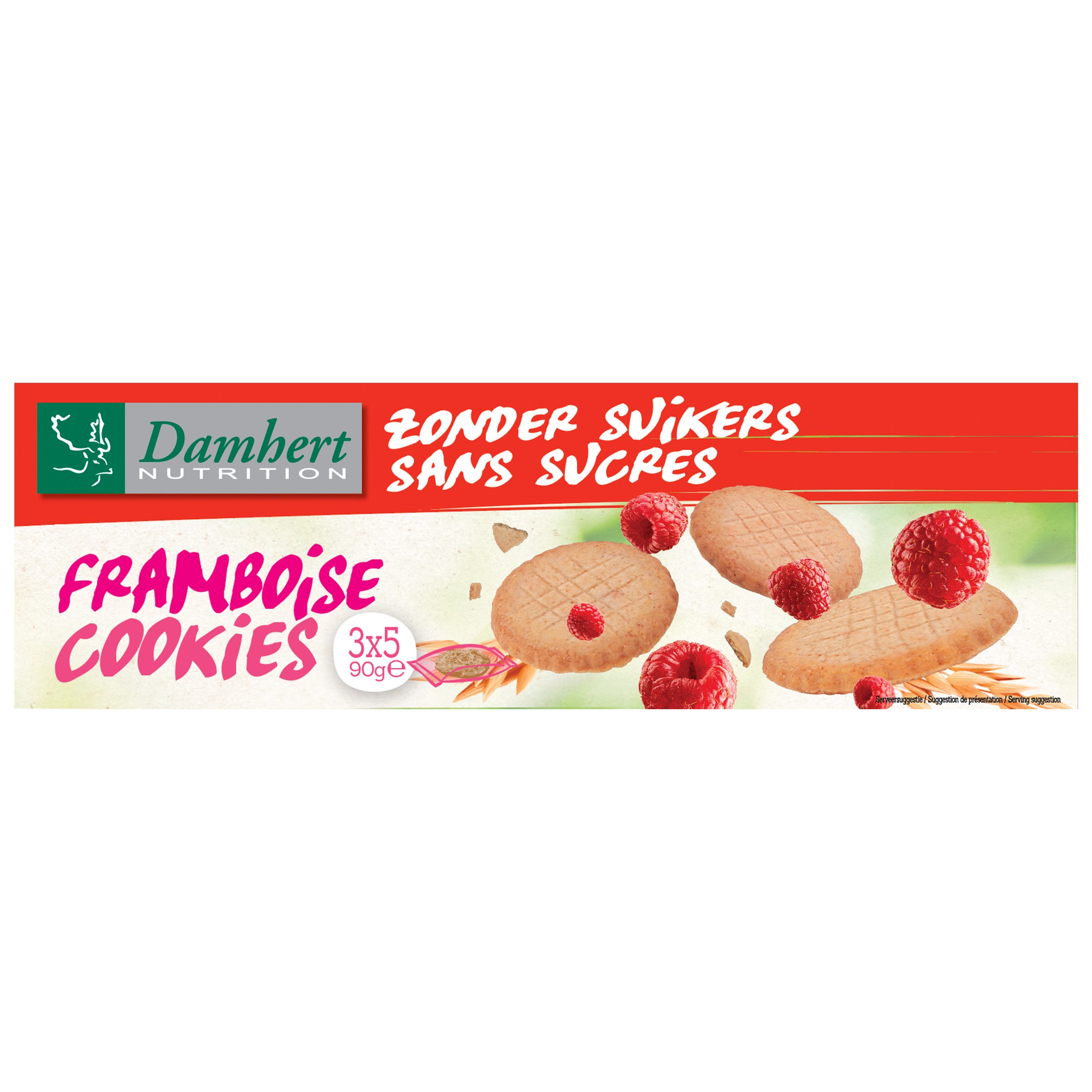 Damhert Framboise cookies 90 Gram