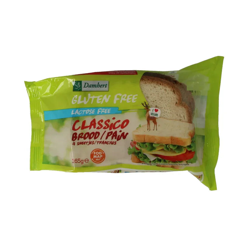 Damhert Classico brood 4 sneetjes 165 Gram