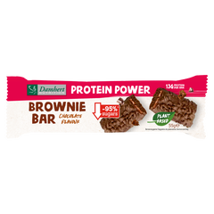 Damhert Protein brownie bar glutenvrij 55.00 Gram