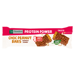 Damhert Protein peanut/choco bar glutenvrij 55.00 Gram