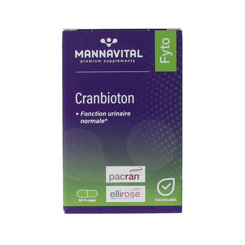 Mannavital Cranbioton 60 Capsules