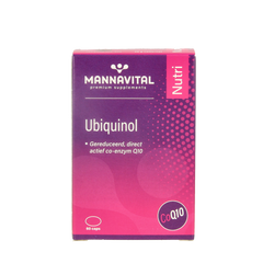 Mannavital Ubiquinol co-enzym Q10 60.00 Capsules
