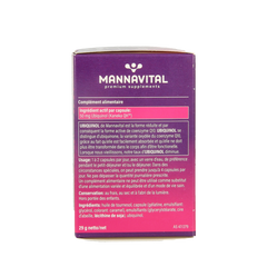 Mannavital Ubiquinol co-enzym Q10 60 Capsules