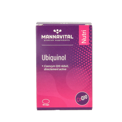 Mannavital Ubiquinol co-enzym Q10 60 Capsules