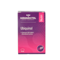Mannavital Ubiquinol co-enzym Q10 60.00 Capsules