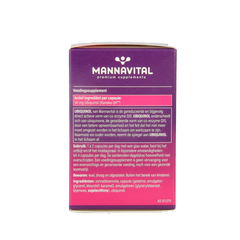 Mannavital Ubiquinol co-enzym Q10 60.00 Capsules