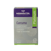 Mannavital Curcuma platinum 60 Vegetarische capsules