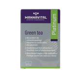 Mannavital Green tea platinum 60.00 Vegetarische capsules