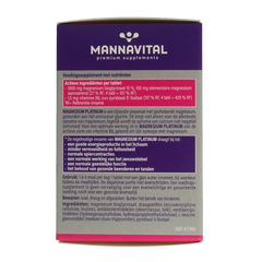 Mannavital Magnesium platinum 90.00 Tabletten