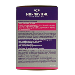 Mannavital Magnesium platinum 90 Tabletten