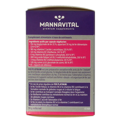 Mannavital IJzer platinum 60 Vegetarische capsules