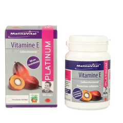 Mannavital Vitamine E platinum 60 Vegetarische capsules