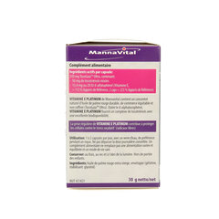 Mannavital Vitamine E platinum 60 Vegetarische capsules