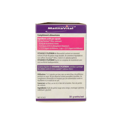Mannavital Vitamine E platinum 60 Vegetarische capsules