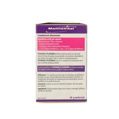Mannavital Vitamine E platinum 60.00 Vegetarische capsules
