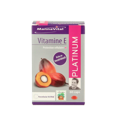 Mannavital Vitamine E platinum 60 Vegetarische capsules