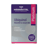 Mannavital Ubiquinol platinum 60.00 Capsules