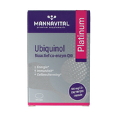 Mannavital Ubiquinol platinum 60 Capsules