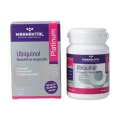 Mannavital Ubiquinol platinum 60 Capsules