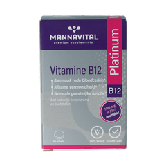 Mannavital Vitamine B12 platinum 60.00 Tabletten
