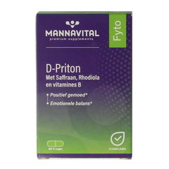Mannavital D-priton 60.00 Capsules