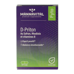 Mannavital D-priton 60.00 Capsules