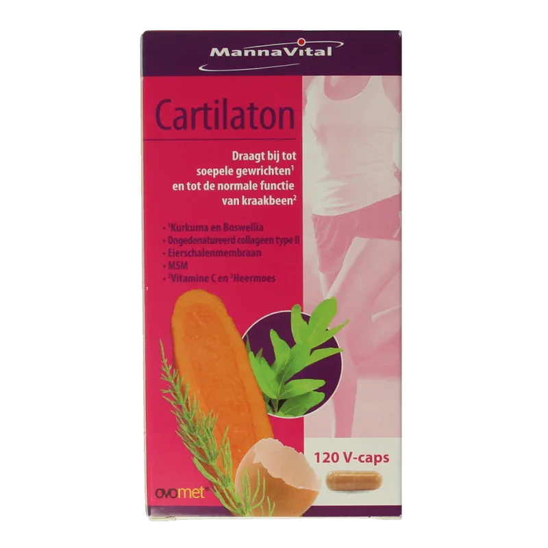 Mannavital Cartilaton 120 Vegetarische capsules