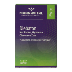 Mannavital Diebaton 60 Vegetarische capsules