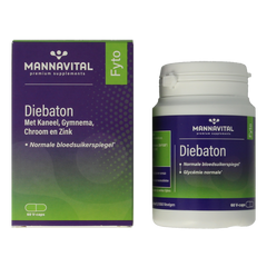Mannavital Diebaton 60.00 Vegetarische capsules