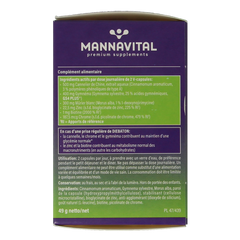 Mannavital Diebaton 60 Vegetarische capsules