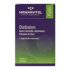 Mannavital Diebaton 60.00 Vegetarische capsules