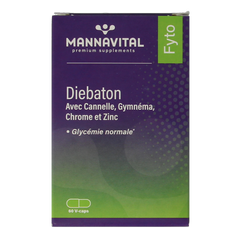 Mannavital Diebaton 60 Vegetarische capsules