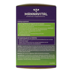 Mannavital Diebaton 60.00 Vegetarische capsules
