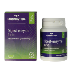 Mannavital Digest enzyme forte 60 Vegetarische capsules
