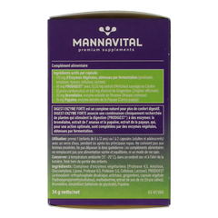 Mannavital Digest enzyme forte 60.00 Vegetarische capsules