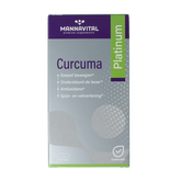 Mannavital Curcuma platinum 180.00 Vegetarische capsules