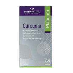 Mannavital Curcuma platinum 180 Vegetarische capsules