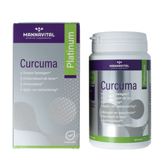 Mannavital Curcuma platinum 180 Vegetarische capsules