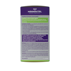 Mannavital Curcuma platinum 180.00 Vegetarische capsules