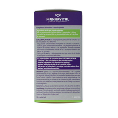 Mannavital Curcuma platinum 180 Vegetarische capsules