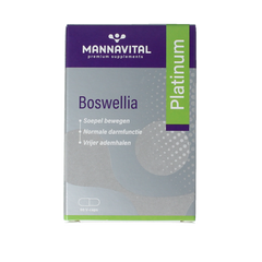 Mannavital Boswellia platinum 60.00 Vegetarische capsules