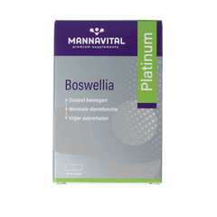 Mannavital Boswellia platinum 60 Vegetarische capsules