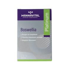 Mannavital Boswellia platinum 60 Vegetarische capsules